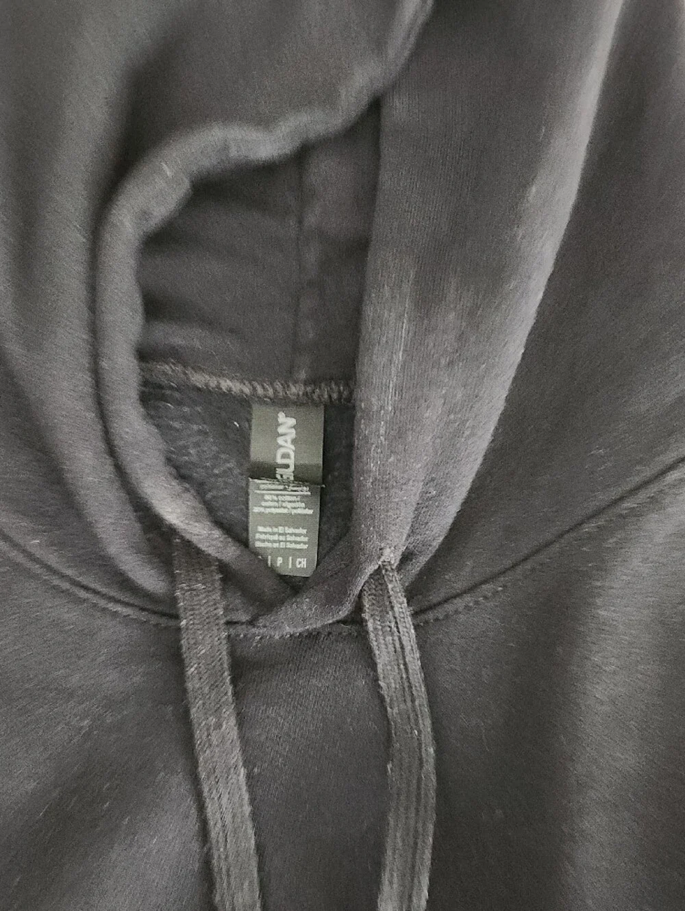 Gildan Black Kids Hoodie Sweatshirt